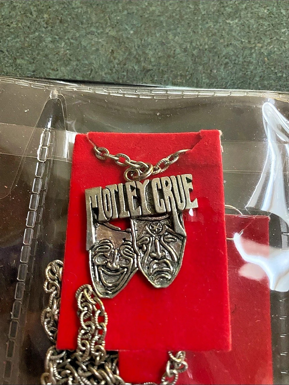 Mötley Crüe Theatre of Pain Comedy & Tragedy Pendant Necklace